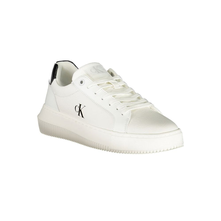 White Leather Women Sneaker