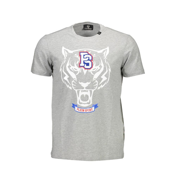 Brown Cotton Men T-Shirt