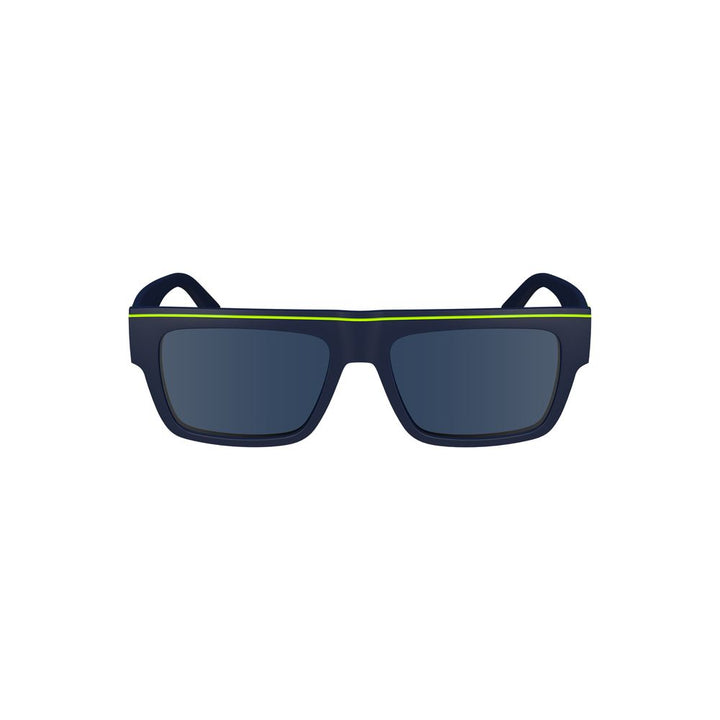 Blue Plastic Men Sunglasses