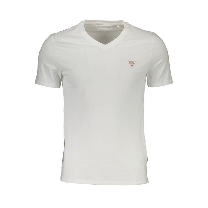 White Organic Cotton Men T-Shirt