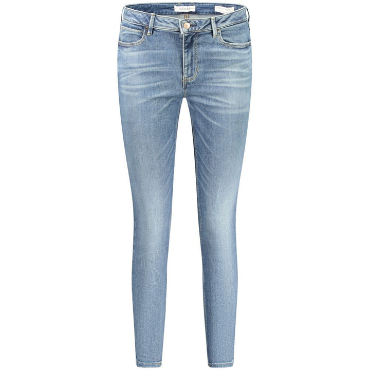 Blue Cotton Jeans & Pant