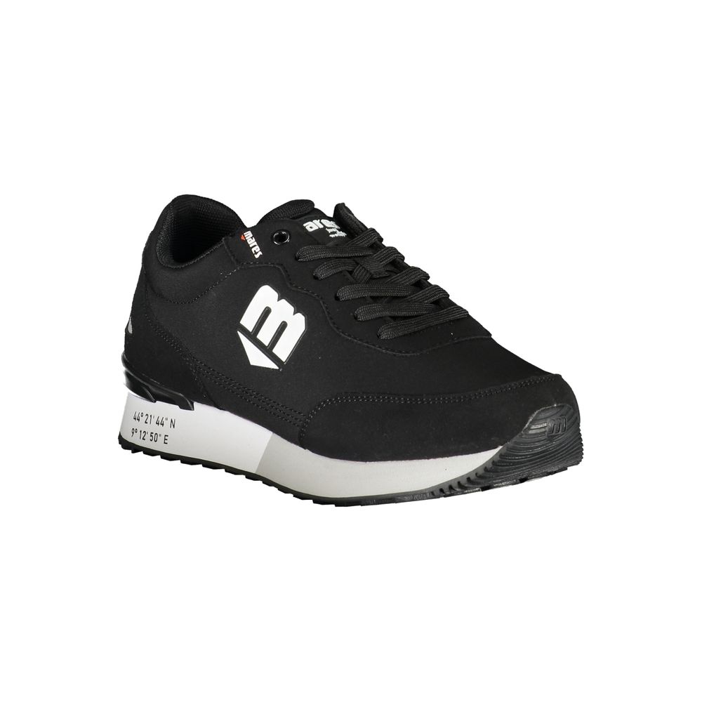 Mares Black Polyurethane Men Sneaker