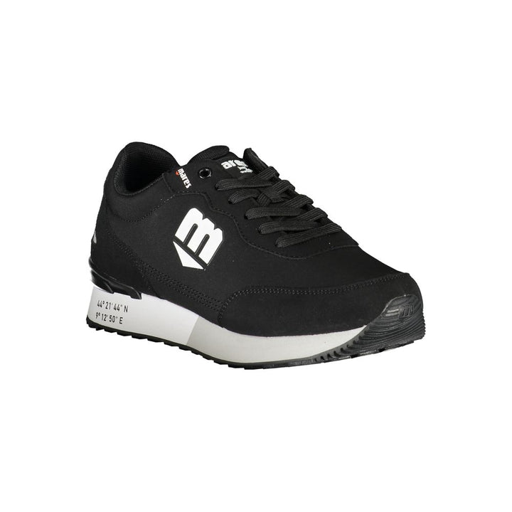 Mares Black Polyurethane Men Sneaker