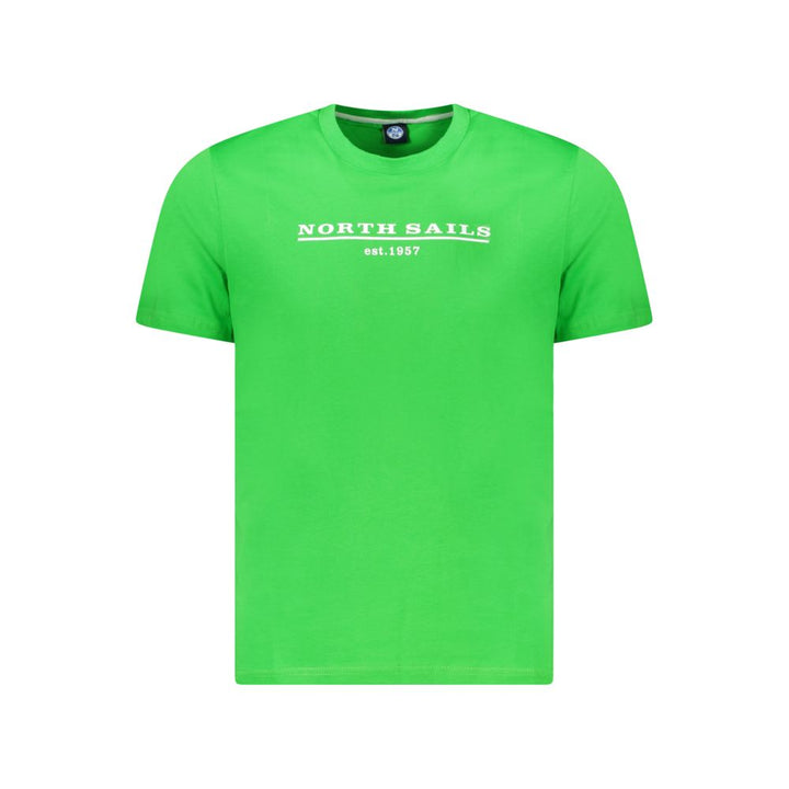 North Sails Verde Cotton Men T-Shirt