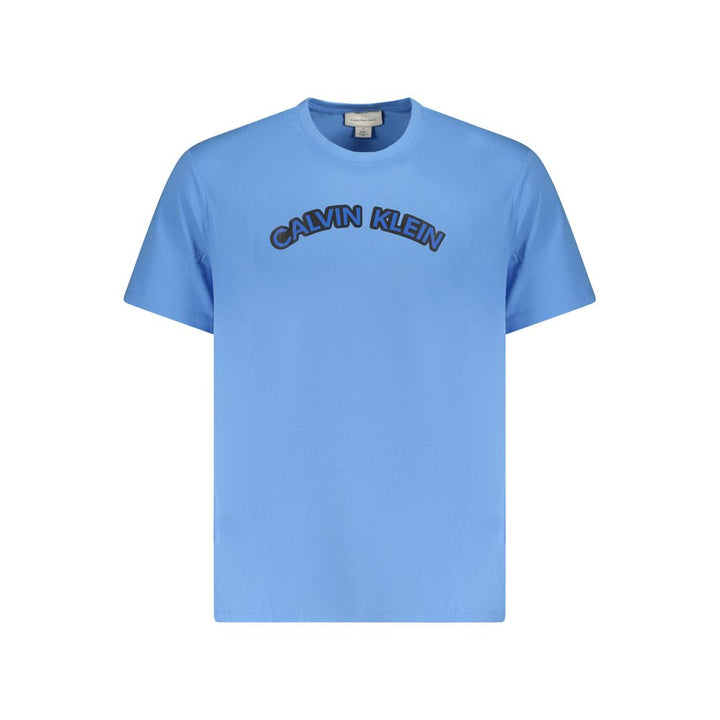 Calvin Klein Azzurro Cotton Mens T-Shirt