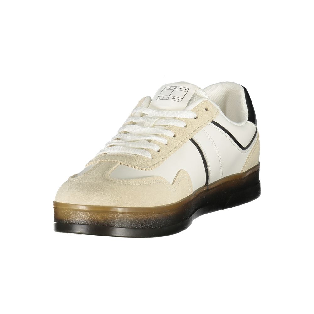 White Leather Men Sneaker