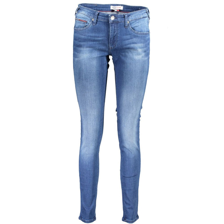 Tommy Hilfiger Blue Cotton Women Jeans