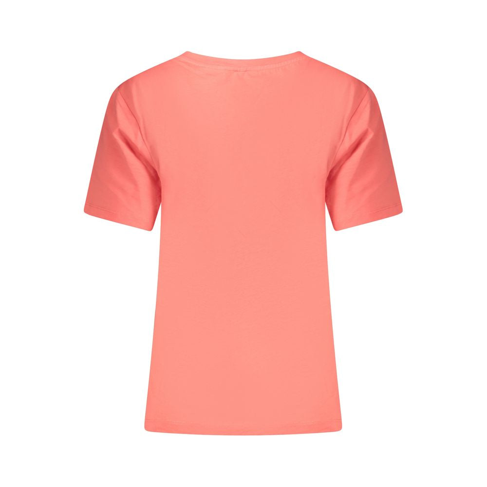 Pink Cotton Tops & T-Shirt
