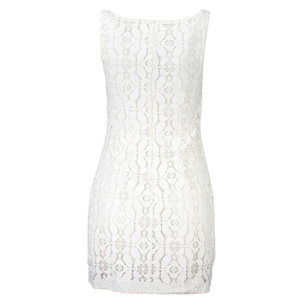 desigual white lace dress Women's Lace midi dress I Desigual.com