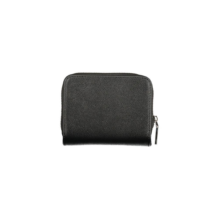 Black Polyethylene Women Wallet