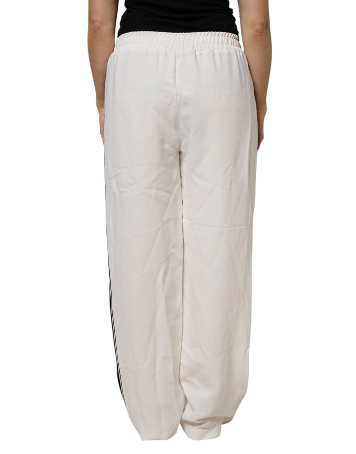 White Jogger Sweatpants Pants