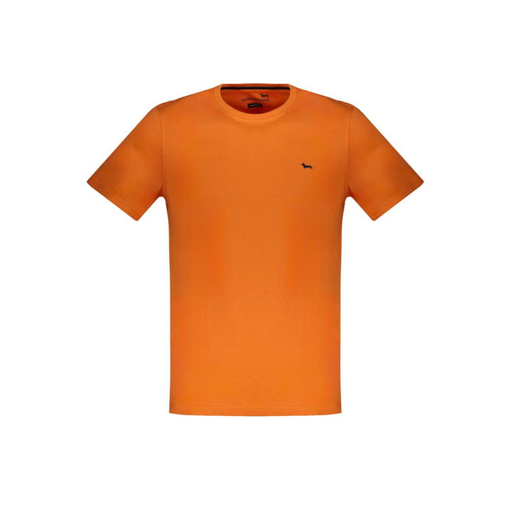 Harmont & Blaine Arancione Cotton Men T-Shirt