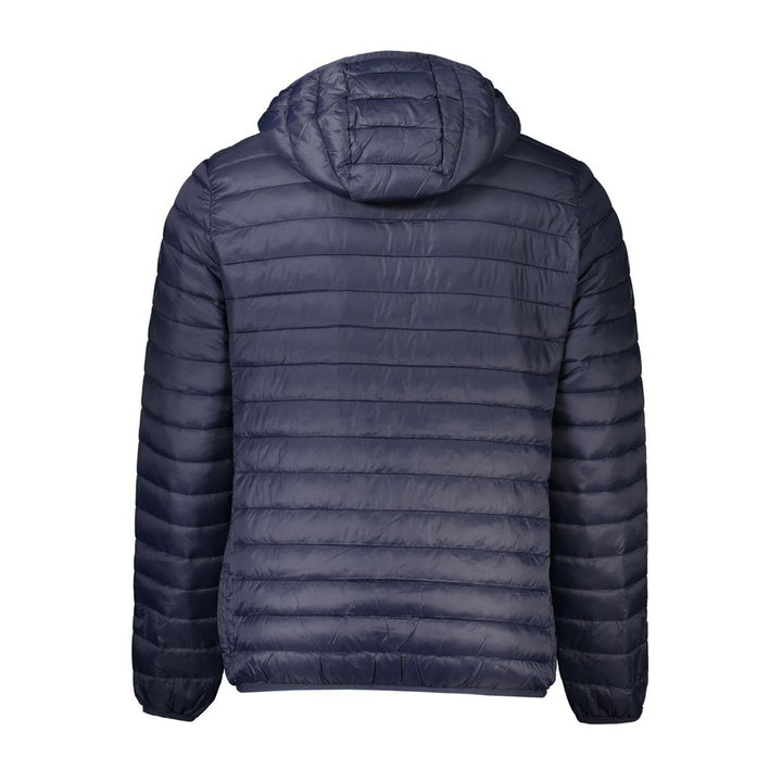 Cavalli Class Blue Polyamide Jacket
