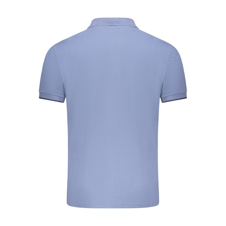 North Sails Blu Cotton Mens Polo