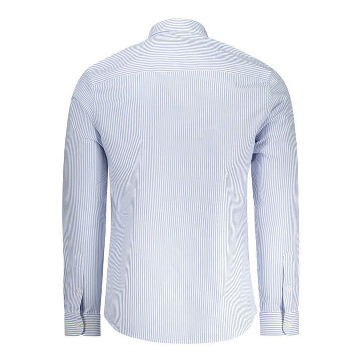 Light Blue Cotton Men Shirt