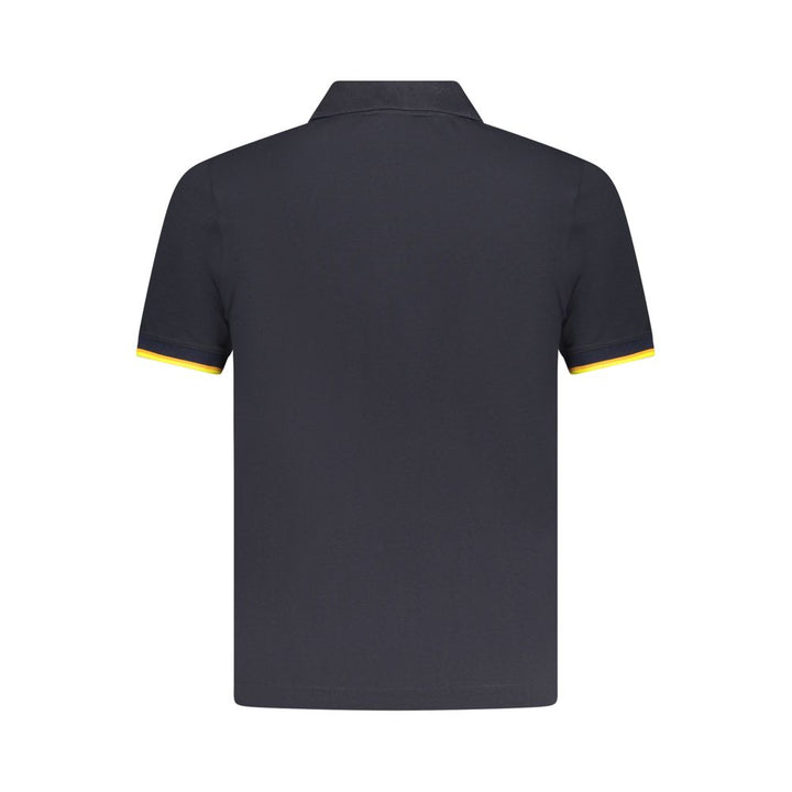 Blue Cotton Polo Shirt