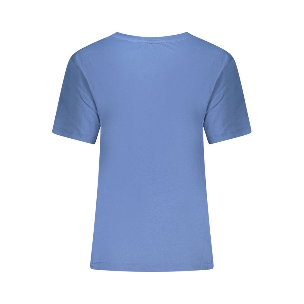 Blue Cotton Tops & T-Shirt