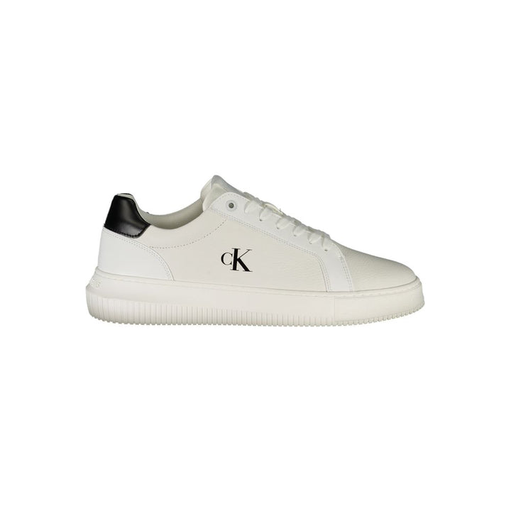 White Leather Men Sneaker