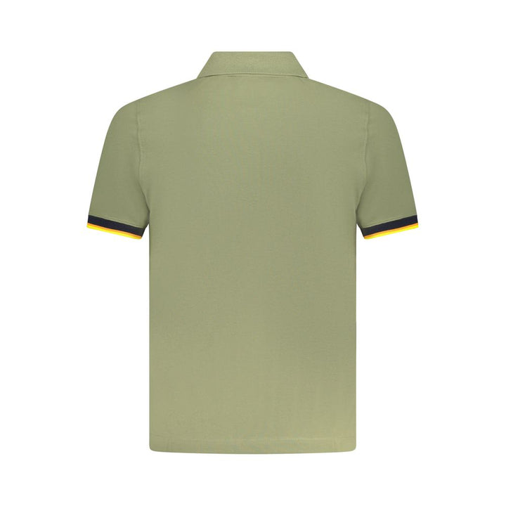 Green Cotton Polo Shirt