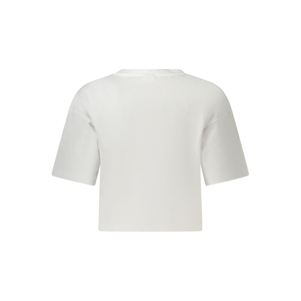 White Cotton Tops & T-Shirt