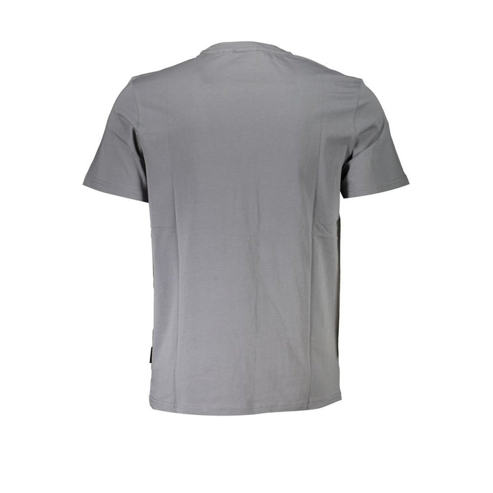 Napapijri Brown Cotton Men T-Shirt