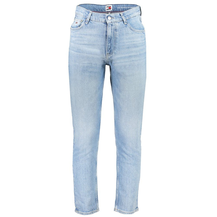 Light Blue Cotton Men's Jean
