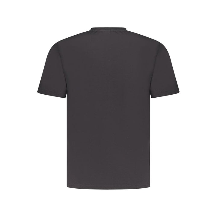 Black Cotton Men TShirt