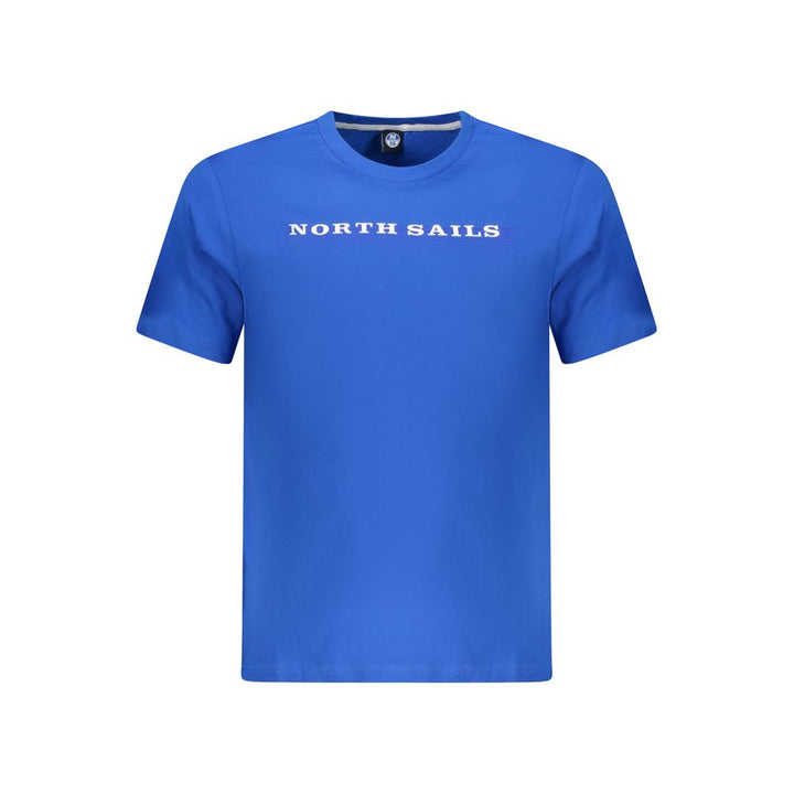 Blue Cotton Men TShirt