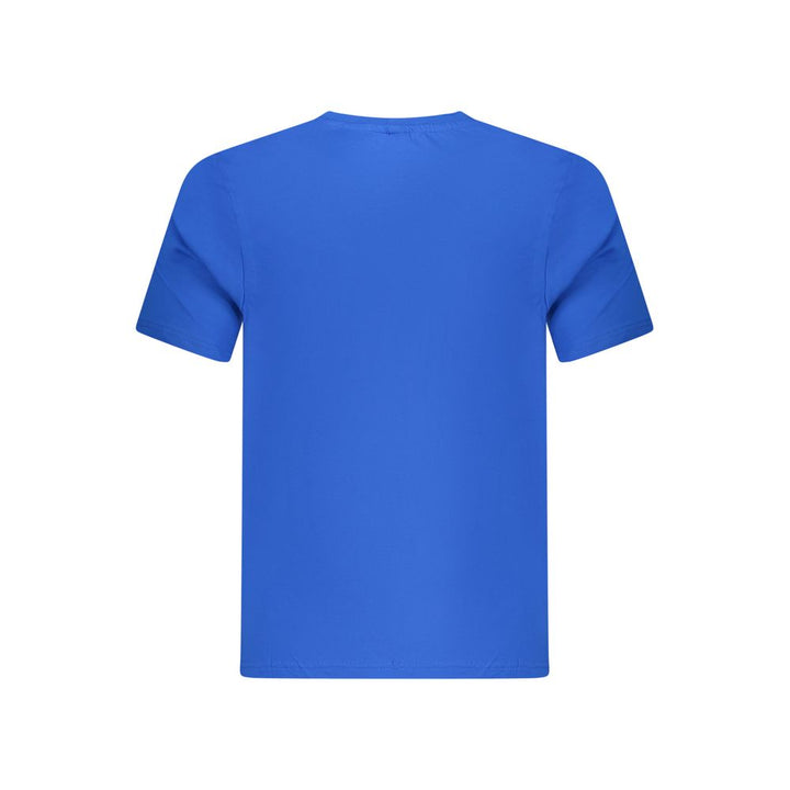 Blue Cotton Men TShirt