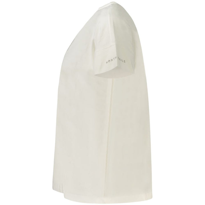 White Cotton Tops & T-Shirt