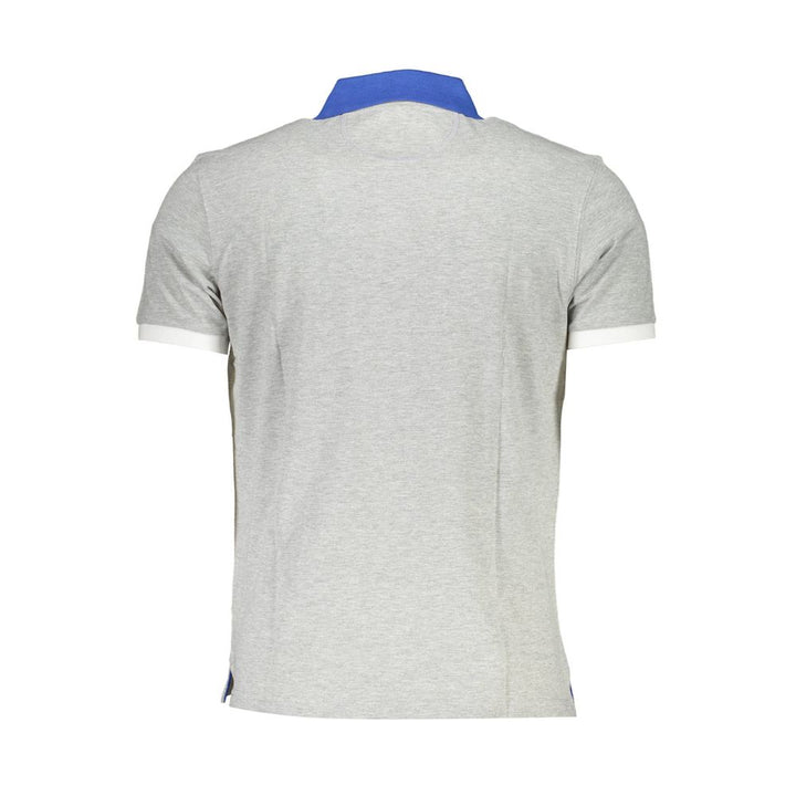 La Martina Grigio Cotton Men Polo