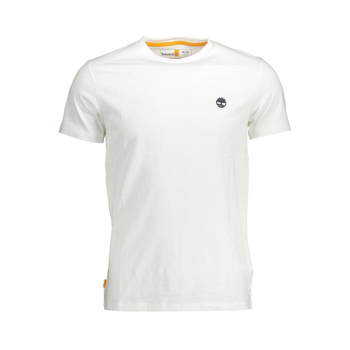 White Organic Cotton Men T-Shirt