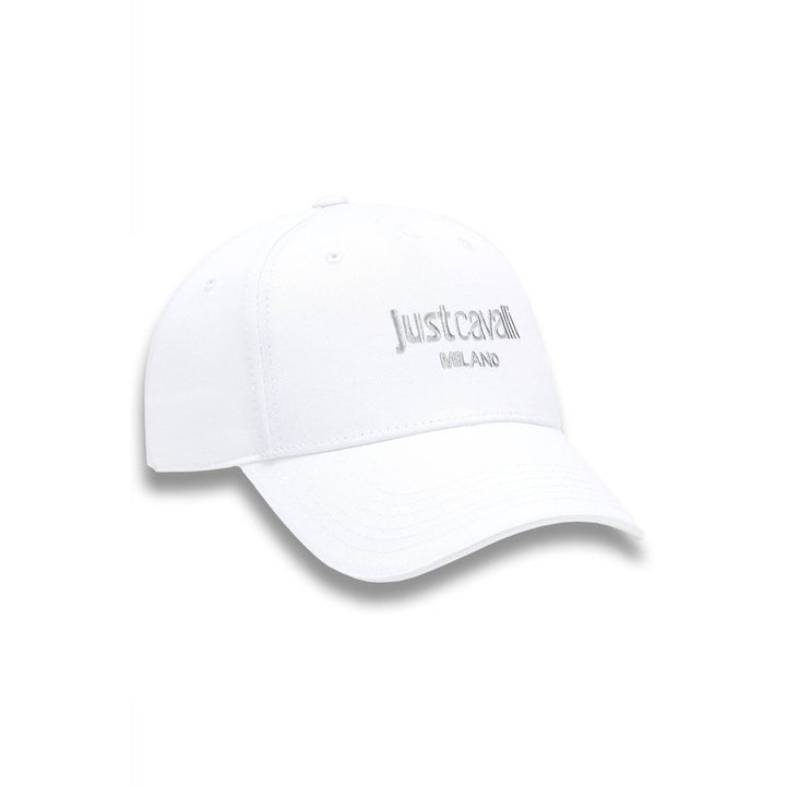 White Cotton Mens Cap