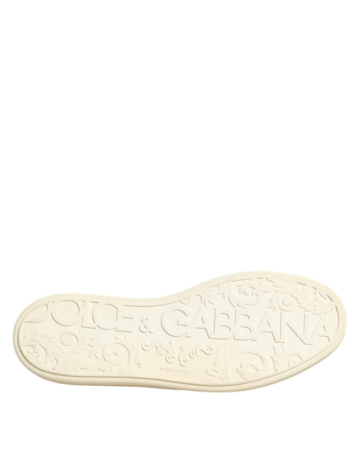 Black Leather Bee Crown Low Top Sneakers Shoes