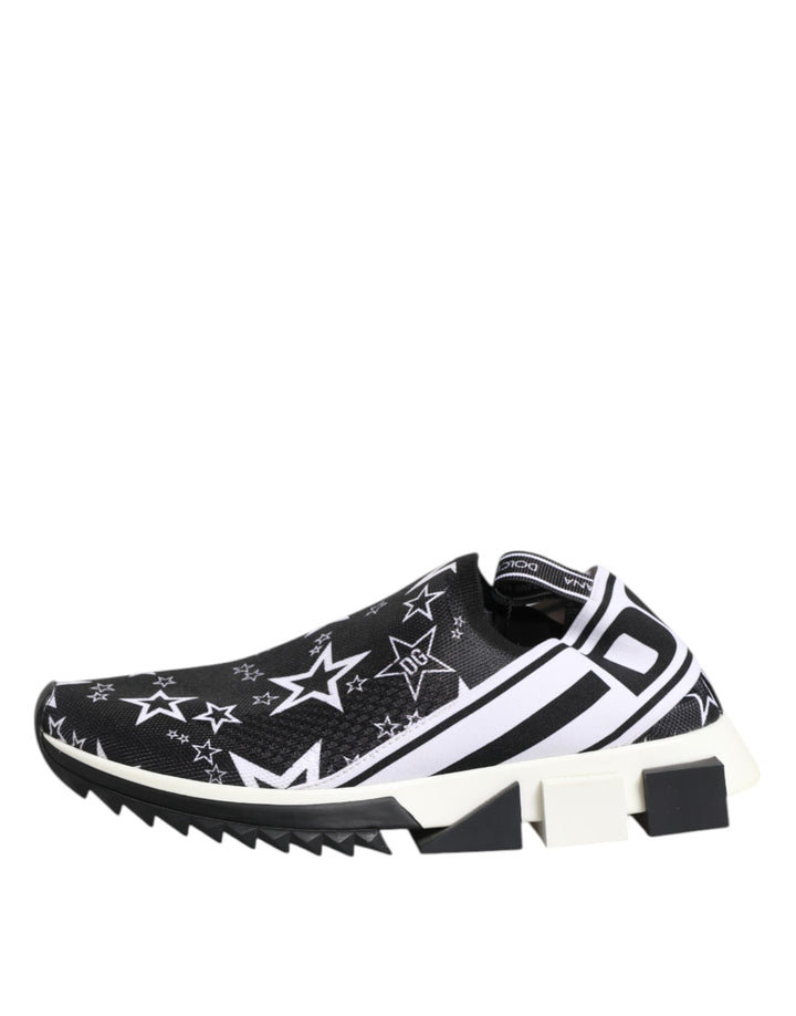 Black White Sorrento Low Top Sneakers Shoes