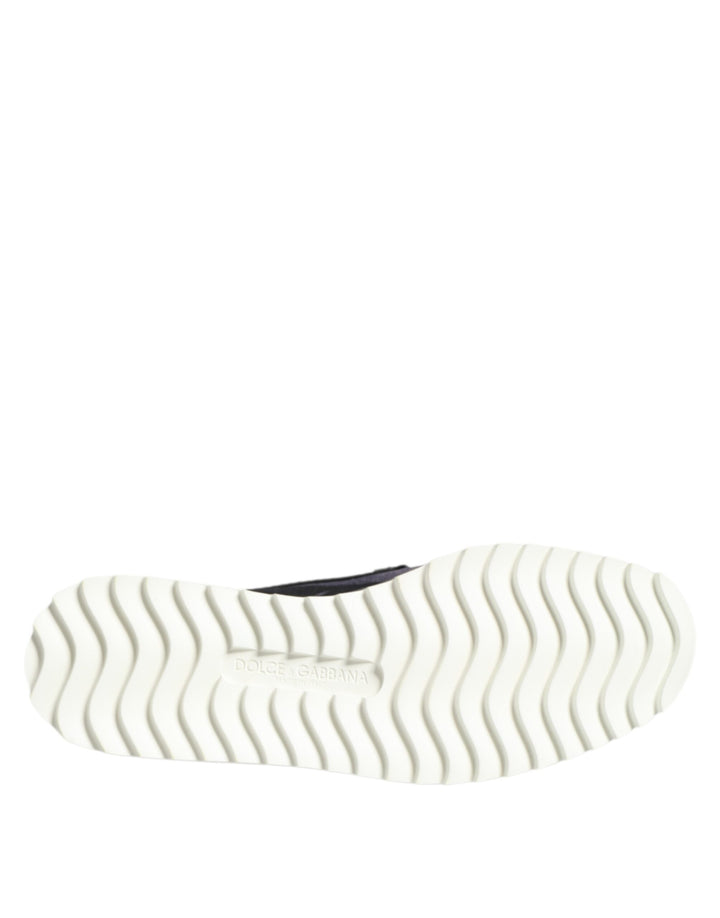 Black Tropical Slip On Men Sneakers Shoes