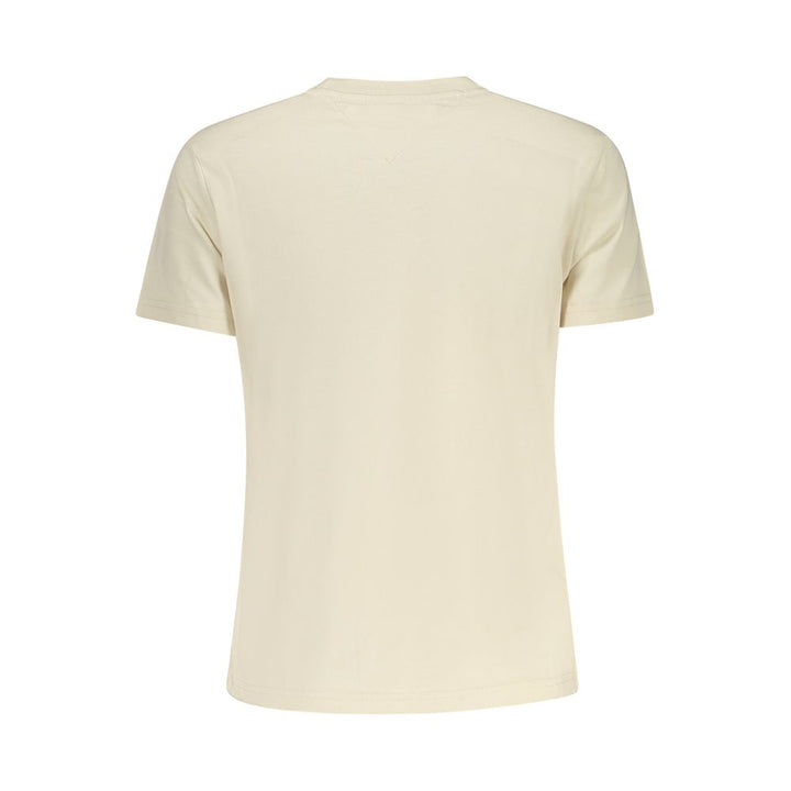 Beige Cotton Women Top