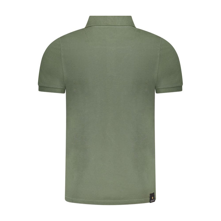 Green Cotton Polo Shirt