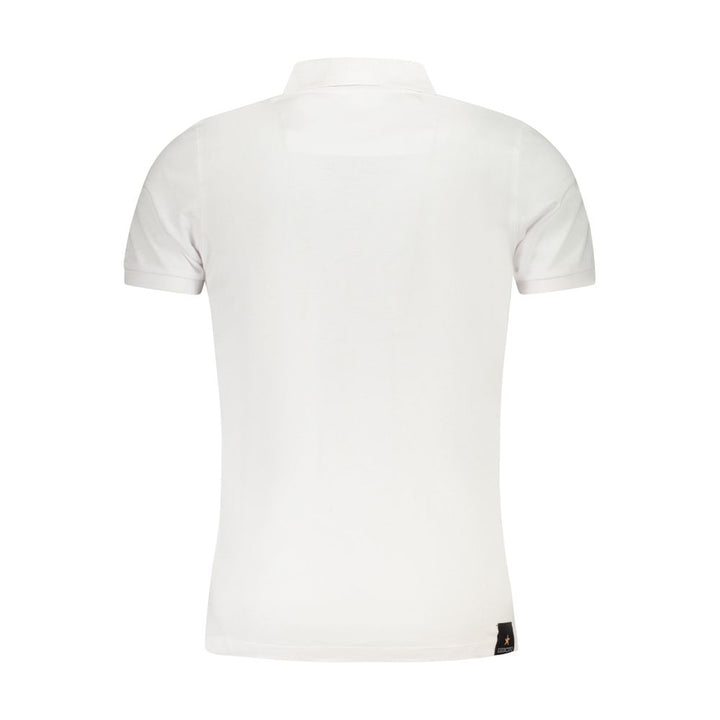 White Cotton Polo Shirt
