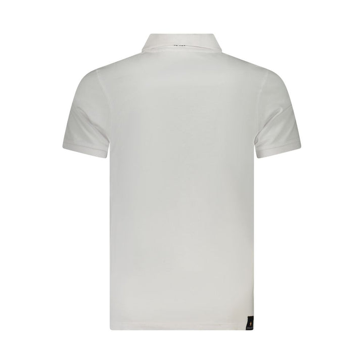 White Cotton Polo Shirt