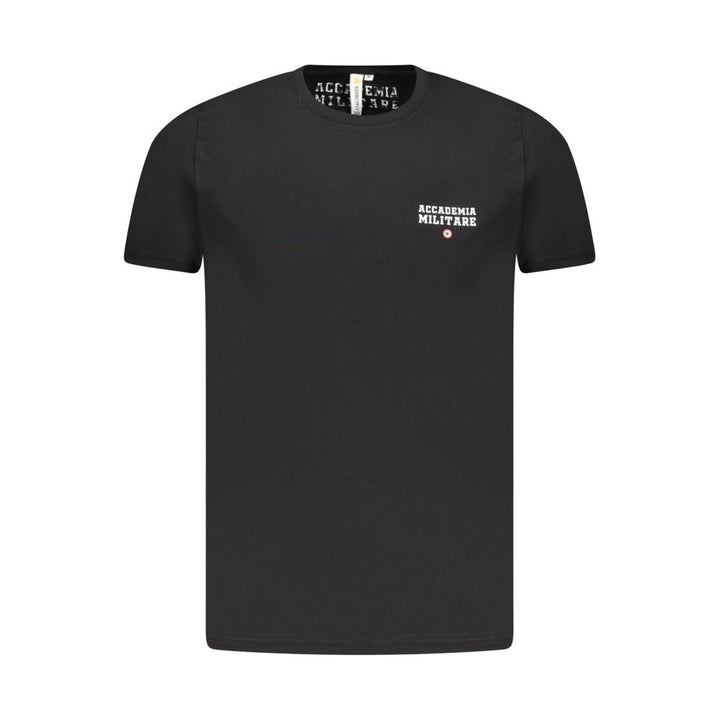 Black Cotton T-Shirt