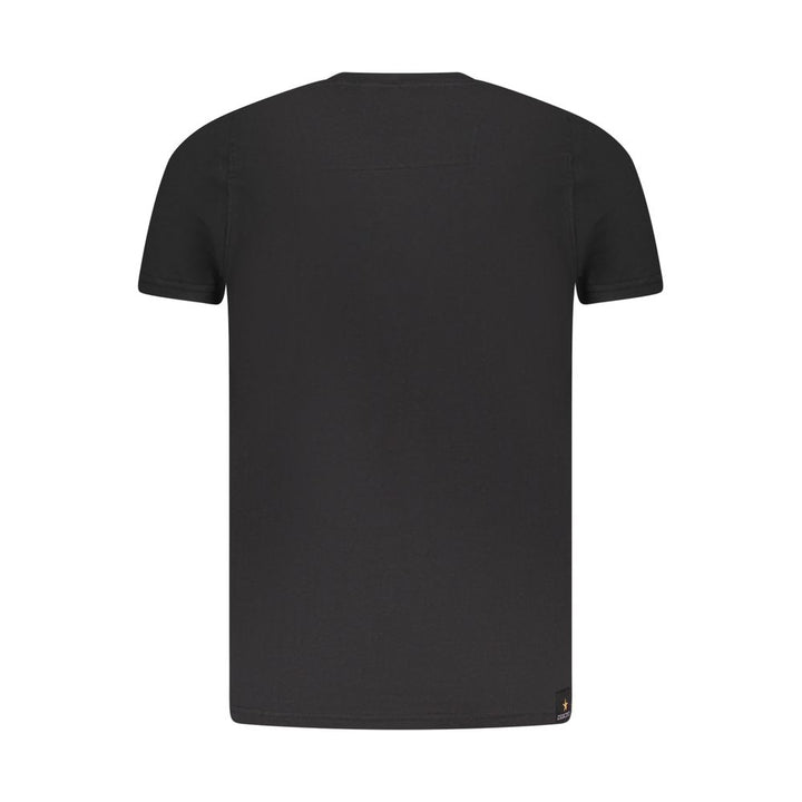 Black Cotton T-Shirt