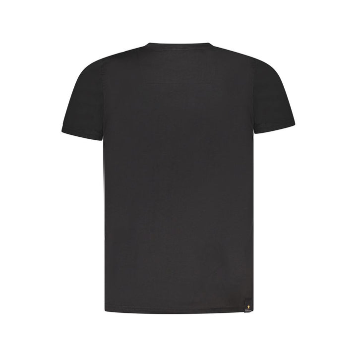 Black Cotton T-Shirt