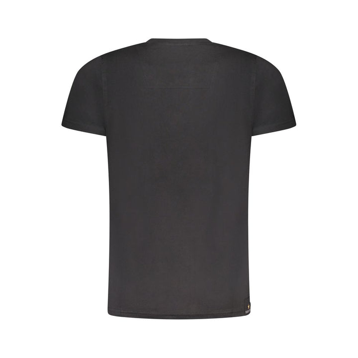 Black Cotton T-Shirt