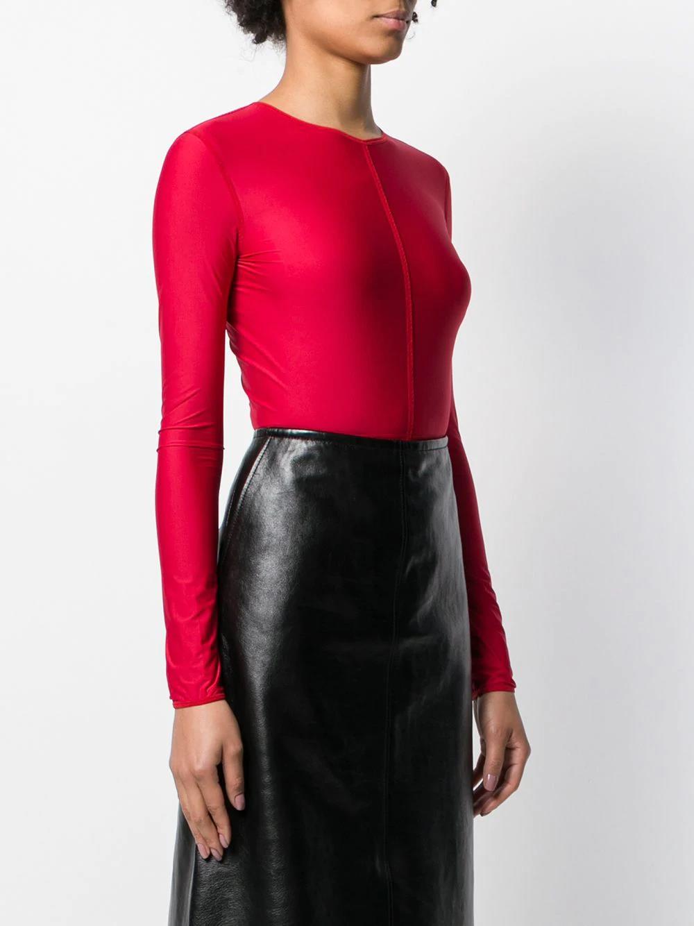 ANN DEMEULEMEESTER BODY NANO RED-2