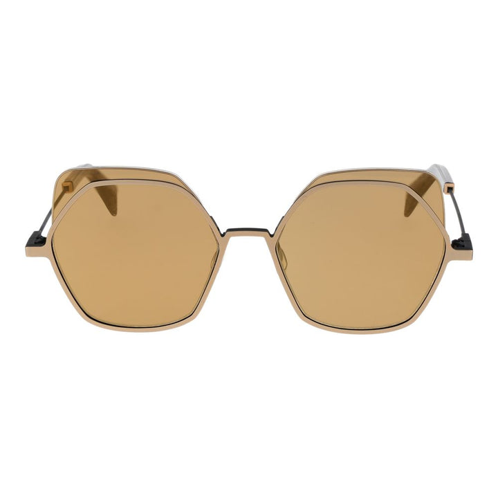 Gold Unisex Sunglasses