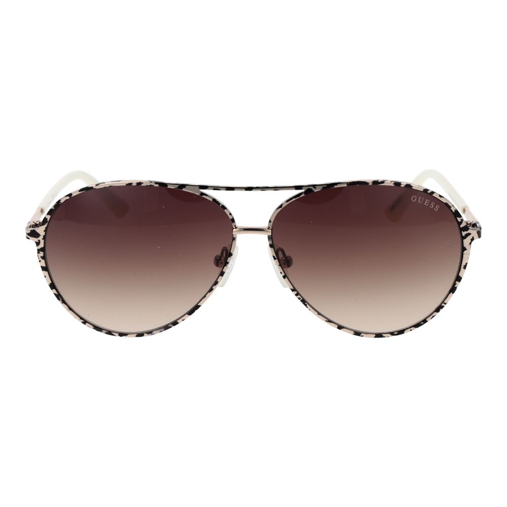Guess Cream Women Sunglass
