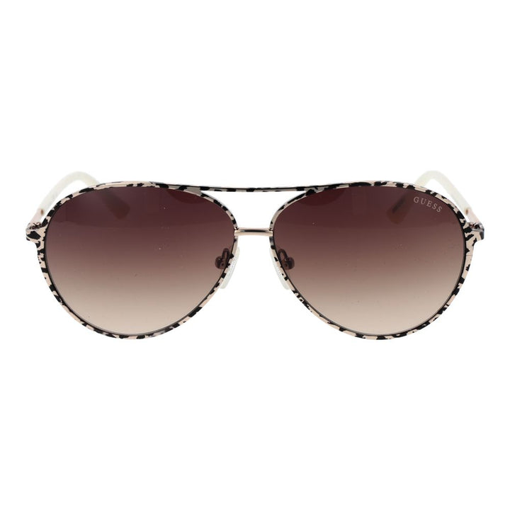 Guess Cream Women Sunglass