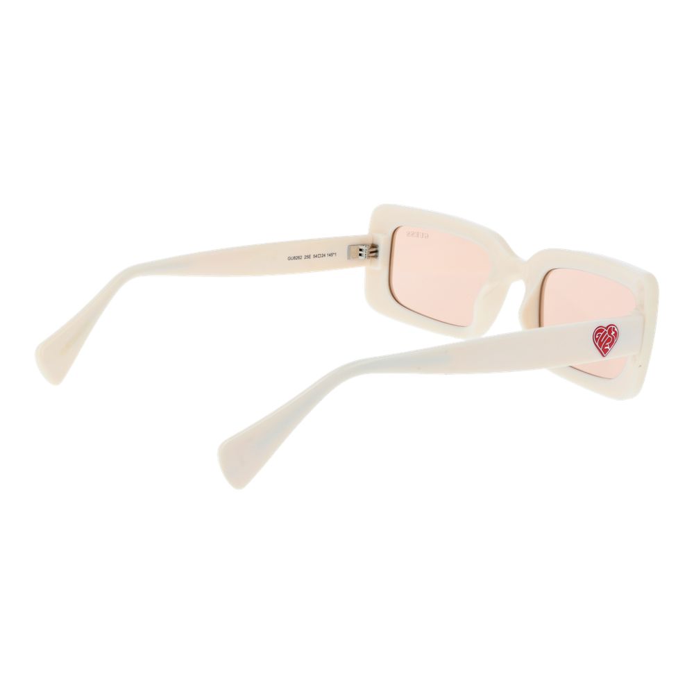 Beige Unisex Sunglasses
