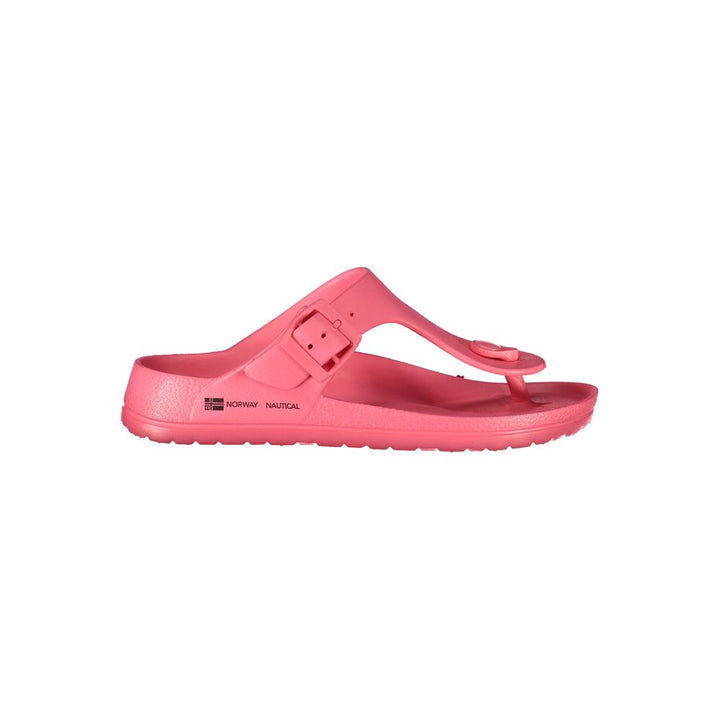 Pink Plastic Women Sandal